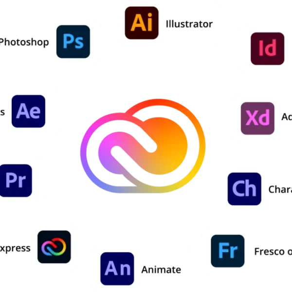 Adobe Créative Cloud Pro ( 1 mois / 1 ans )
