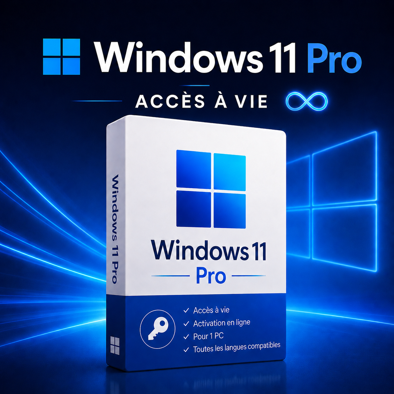 Clé Windows Pro